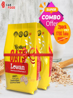 Lowan Rolled Oats (2packs) 2kg - Best Price in Bangladesh | Shampoobd