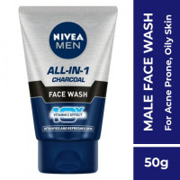 Nivea Men All-In-1 Charcoal Face Wash - 50g