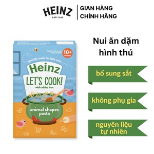 Heinz Animal Shapes Pasta | Nutritious 10+ Months Baby Food | 340g