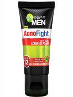 Garnier Men Acno Fight Anti-Acne Scrub in Foam 100ml: The Ultimate Solution for Acne-Free Skin! - Best Price in Bangladesh | Shampoobd