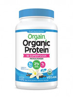 Organic Vanilla Plant-Based Protein Powder: Boost Your Health Naturally! - Best Price in Bangladesh | Shampoobd