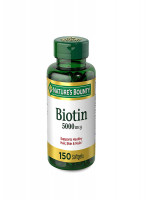 Nature’s Bounty Biotin 5000 mcg Rapid Release - Best Price in Bangladesh | Shampoobd