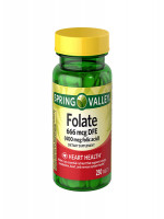 Spring Valley Folic Acid 400 mcg - Best Price in Bangladesh | Shampoobd