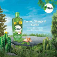 Vatika Naturals Cactus Enriched Hair Oil Antibreakage 300ml: Nourishing Solution for Healthy and Strong Hair