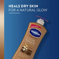 Vaseline Intensive Care Cocoa Radiant Body Lotion 600ml - Ultimate Skincare for Hydrated and Glowing Skin