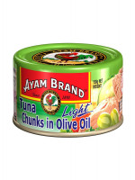 Ayam Tuna Lite Chunk in Olive Oil 185g - Best Price in Bangladesh | Shampoobd