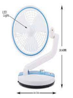 Multifunction USB Charging Folding Fan & Light - Best Price in Bangladesh | Shampoobd