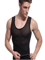 Men Body Shaper Waist Slimming Shirts Black & White - Best Price in Bangladesh | Shampoobd