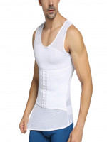 Men Body Shaper Waist Slimming Shirts Black & White - Best Price in Bangladesh | Shampoobd