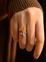 Sunflower Fidget Ring - Best Price in Bangladesh | Shampoobd