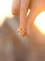 Sunflower Fidget Ring - Best Price in Bangladesh | Shampoobd