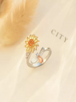 Sunflower Fidget Ring - Best Price in Bangladesh | Shampoobd