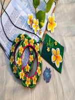 Kath Golap Set: Exquisite Handmade Flower Jewelry for a Stylish Touch - Best Price in Bangladesh | Shampoobd