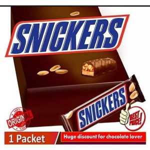 Snickers Chocolate -Dubai- 50grm X 24pic = 1.2kg - Best Price in Bangladesh | Shampoobd