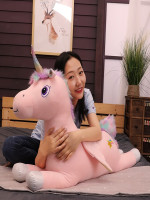 Cute Rainbow Angel Unicorn Plush Soft Toy for Baby Doll - Add a Magical Touch to Playtime - Best Price in Bangladesh | Shampoobd