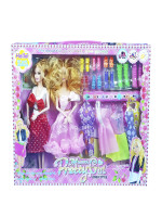 Modern pretty girls and Stylish Double Barbie DOLL, Wonderful Toy With Dress& Accessories For kids & Girls - Best Price in Bangladesh | Shampoobd