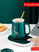 Sweet Life Ceramic Coffee Cup Mug with Heating Pad Set - Stay Cozy at 55 Degrees! - Best Price in Bangladesh | Shampoobd