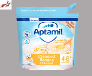 Aptamil Creamed Banana Porridge From 4-6months 125gm - Best Price in Bangladesh | Shampoobd