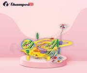 Shopaholic Track Racer Racing Car Set, Multi Color