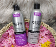 XHC Shimmer of Silver Shampoo Conditioner 400ml - Xpel Hair Care | Enhance Your Hair's Brilliance with This Silver Shimmering Formula - Best Price in Bangladesh | Shampoobd
