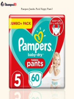 Pampers Jumbo Pack Nappy Pant-5 - Best Price in Bangladesh | Shampoobd