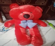 Big Teddy Bear Online 3.5 Red Teddy With Rose and Chocolate