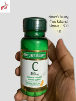 Nature's Bounty Time Released Vitamin C 500 mg: Immunity Boosting Supplement - Best Price in Bangladesh | Shampoobd