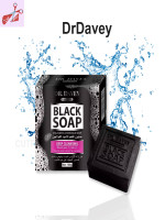 DrDavey Collagen & Charcoal Soap Deep Cleansing Complex Tighten Pores Acne Oil Control - Best Price in Bangladesh | Shampoobd