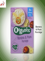 Organix Banana & Plum Porridge 200G (7+ Months) - Best Price in Bangladesh | Shampoobd
