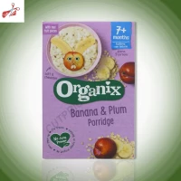 Organix Banana & Plum Porridge 200G (7+ Months)