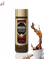 Premium Coffee Jar Gold EdiTion 1000ml (glass coffee jar) - Best Price in Bangladesh | Shampoobd