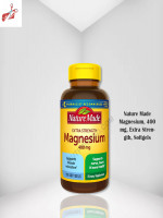 Nature Made Magnesium, 400 mg, Extra Strength, Softgels - Best Price in Bangladesh | Shampoobd