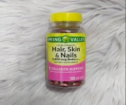 Spring Valley Hair Skin Nail Biotin, Oil, 120ct