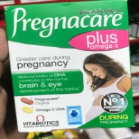 Vitabiotics Pregnacare Plus Omega 3: Complete Prenatal Nutrition with Essential Omega 3 for Expecting Moms