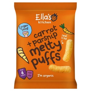 Ella's Kitchen Carrot + Parsnip Melty Puffs (6months) 20g - Best Price in Bangladesh | Shampoobd