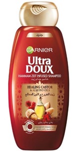 Garnier Ultra Doux Healing Castor & Almond Oils Hammam Zeit Infused Shampoo 400ml - Best Price in Bangladesh | Shampoobd