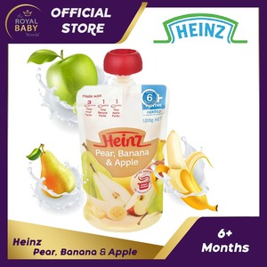 Heinz Pear, Banana & Apple Puree (6+months) 120g - Best Price in Bangladesh | Shampoobd