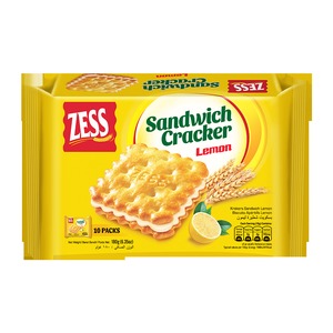 Zess Sandwich Cracker Lemon 180G - Best Price in Bangladesh | Shampoobd