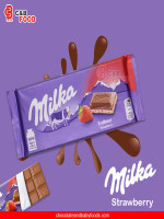Milka Strawberry Chocolate Bar 100g - Best Price in Bangladesh | Shampoobd