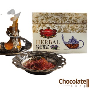 Mohammad Herbal Saffron 20pcs Tea Bag 40G - Best Price in Bangladesh | Shampoobd