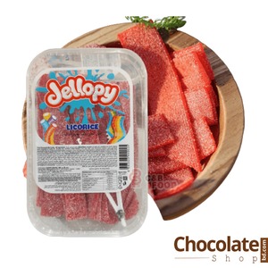 Jellopy Berry Color Sour Belt Jelly Candy with Fruit Flavor 260G - Best Price in Bangladesh | Shampoobd