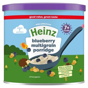 Heinz Blueberry Multigrain Porridge (7+Months) 220G