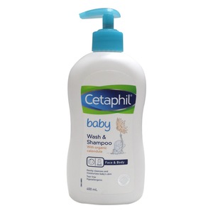 Cetaphil Baby with Organic Calendula Wash & Shampoo 400ml - Best Price in Bangladesh | Shampoobd