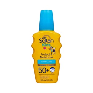 Boots Soltan Kids Protect & Moisturise Suncare Spray 200ml - Best Price in Bangladesh | Shampoobd