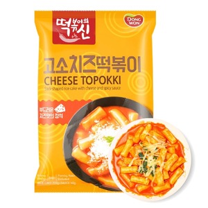 Dong Won Cheese Topokki Stick Shaped Rice Cake with Cheese & Spicy Sauce 240G - Best Price in Bangladesh | Shampoobd