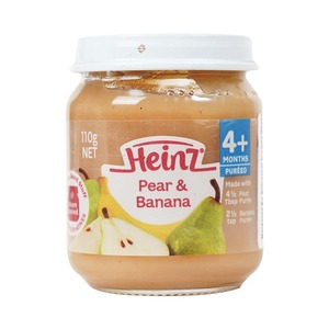 Heinz Pear & Banana (4months+) 110 gm