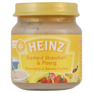 Heinz Strawberry & Banana Custard (6months+) 110 gm
