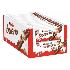 Kinder Bueno Chocolate Bar 30pc's box
