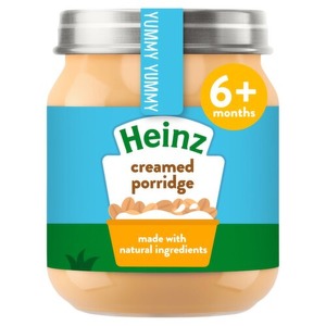 Heinz By Nature Creamed Porridge (6+mnths) 120G