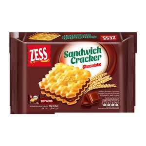 Zess Sandwich Cracker Chocolate 180G